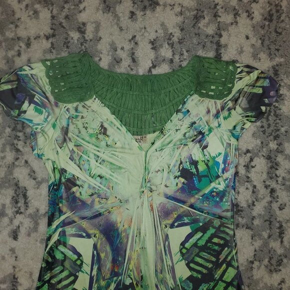 One World Maxi Dress || Forest Green XS like new! - Picture 1 of 9